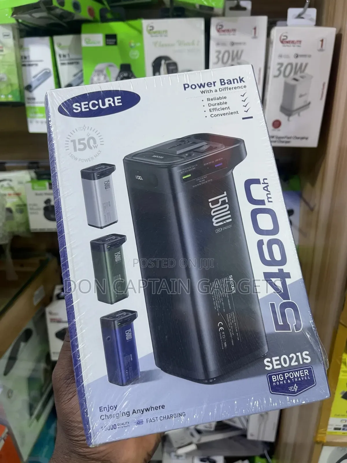 All Laptop Power Bank 54600mah / 150w Secure Power Bank Se021s