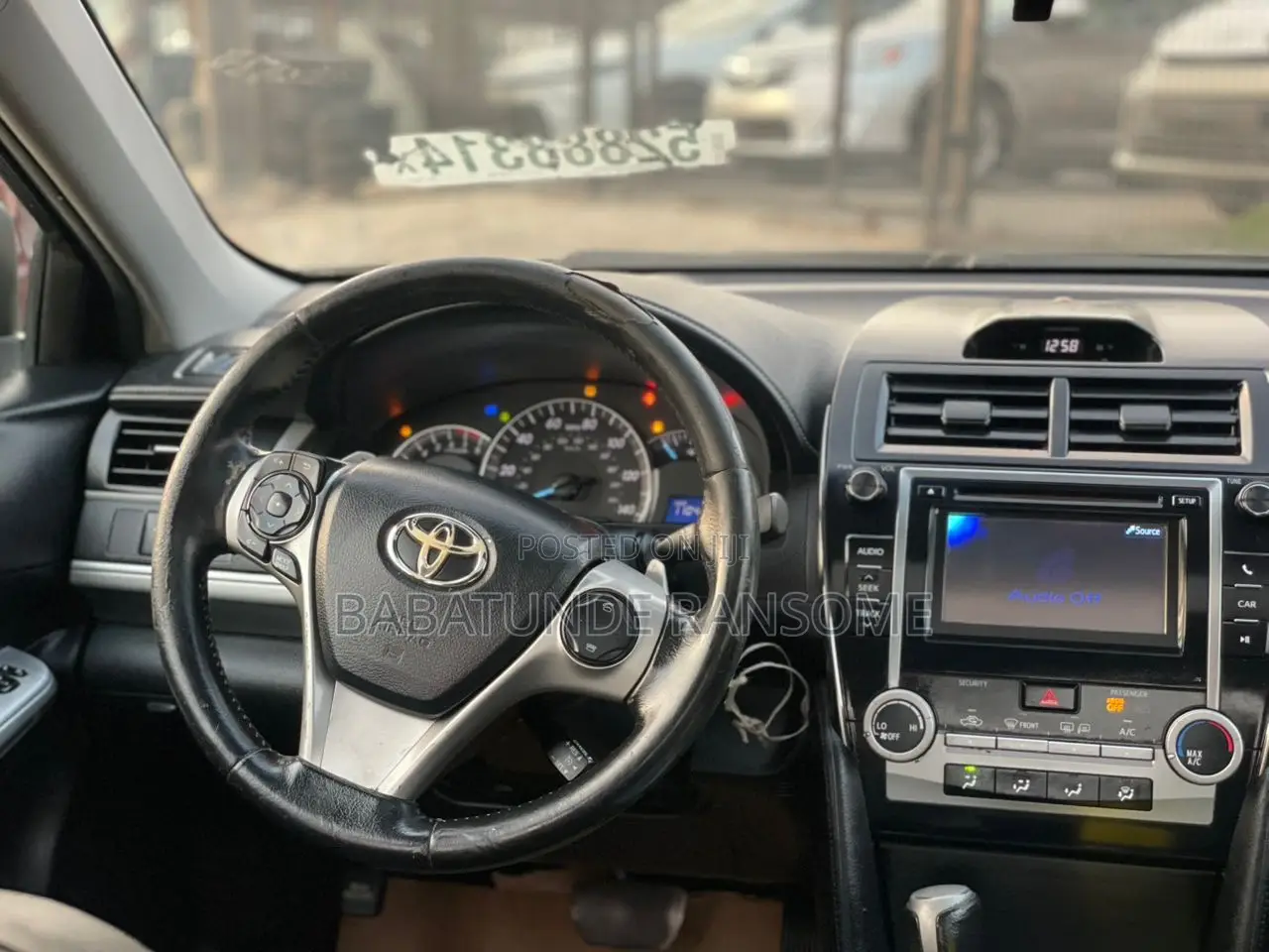 Toyota Camry SE 4dr Sedan (2.5L 4cyl 6A) 2014 Black