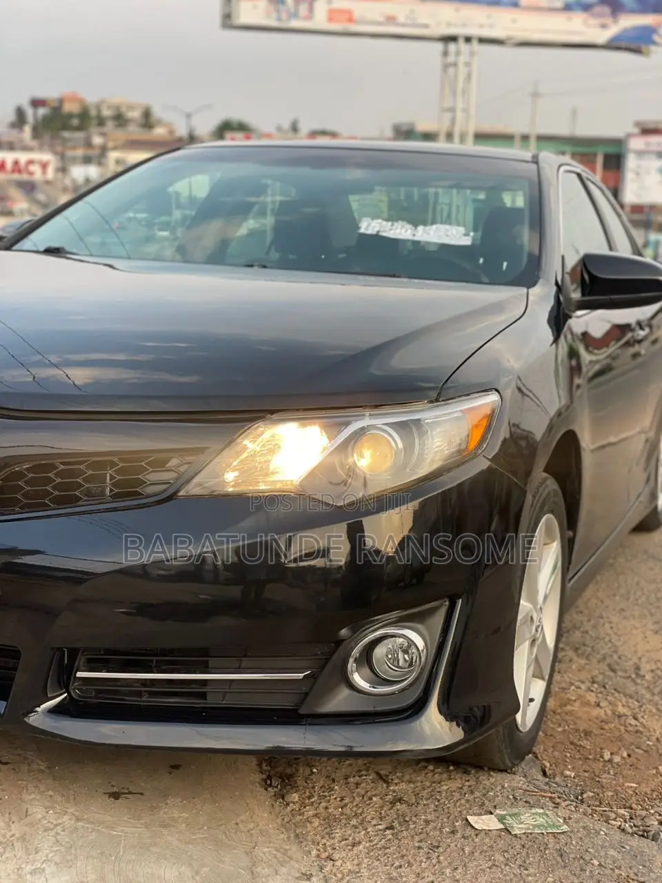 Toyota Camry SE 4dr Sedan (2.5L 4cyl 6A) 2014 Black