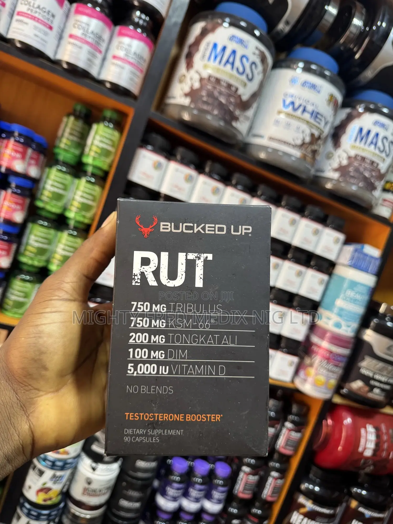 Bucked Up Rut Testosterone Booster