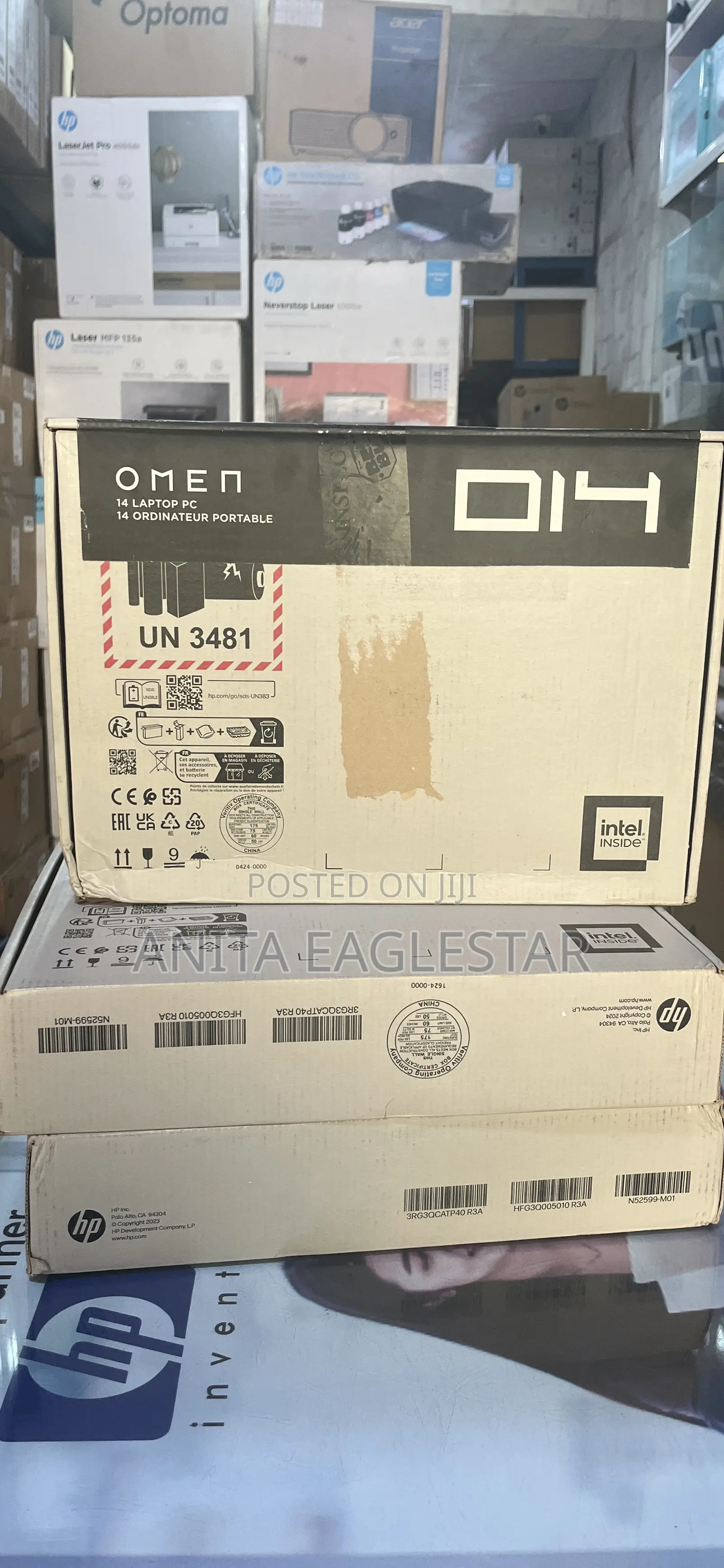 New Laptop HP Omen Transcend 14-fb0023dx 16GB Intel Core Ultra 7 SSD 1T