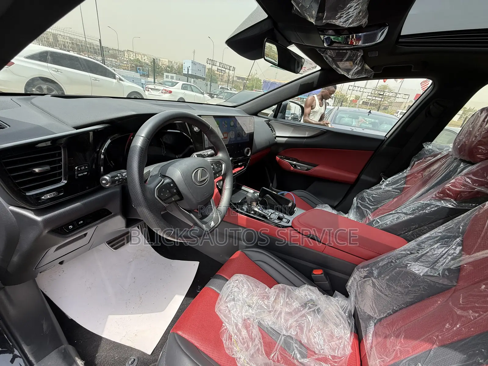 New Lexus NX 350 F SPORT Handling AWD 2025 Black