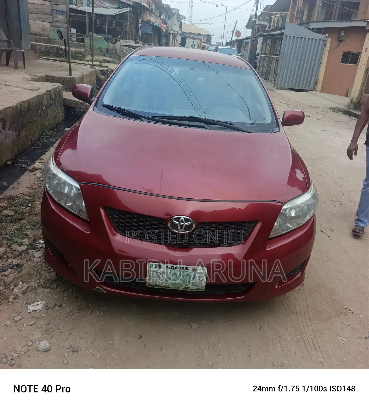 Toyota Corolla 2010 Red