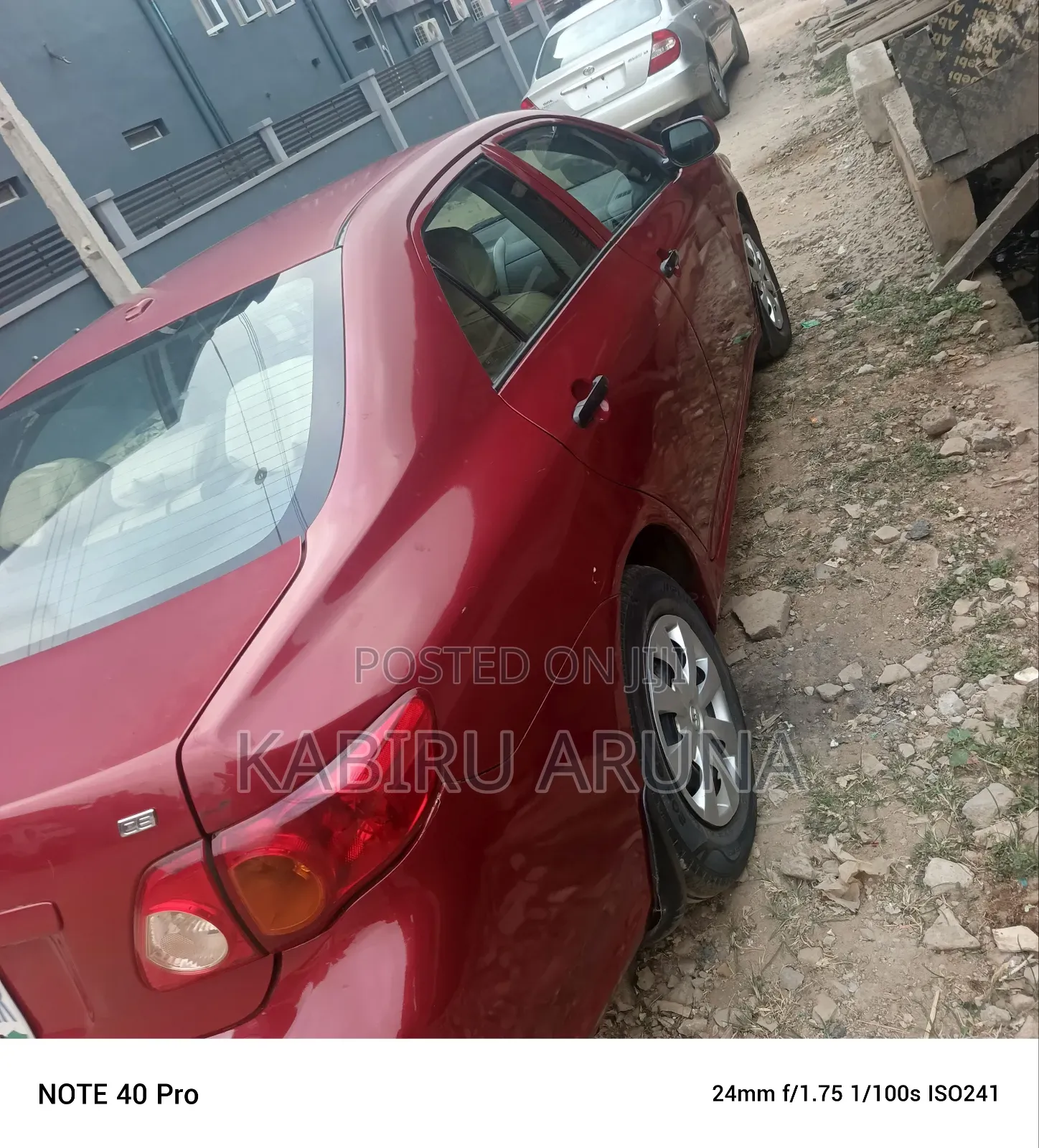 Toyota Corolla 2010 Red