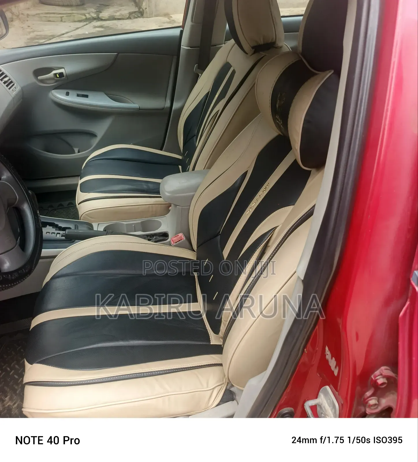 Toyota Corolla 2010 Red