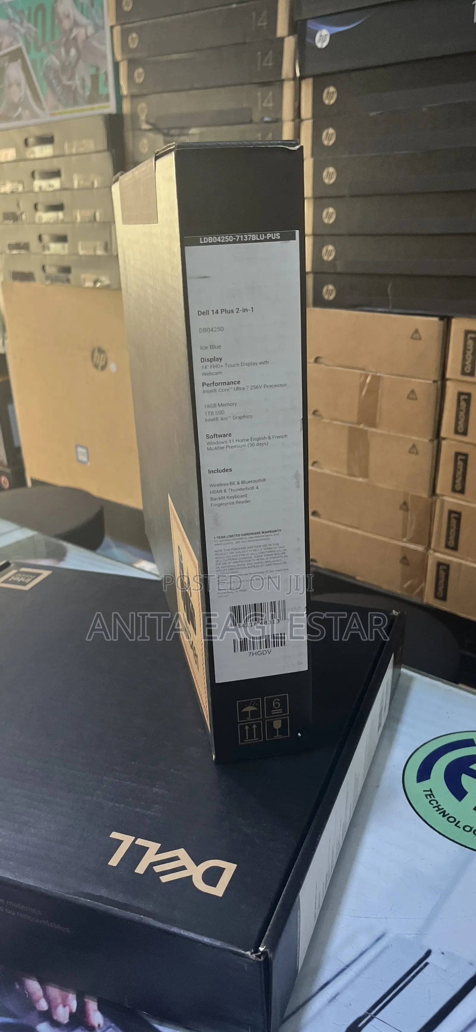 New Laptop Dell Plus 14 16GB Intel Core Ultra 7 SSD 1T
