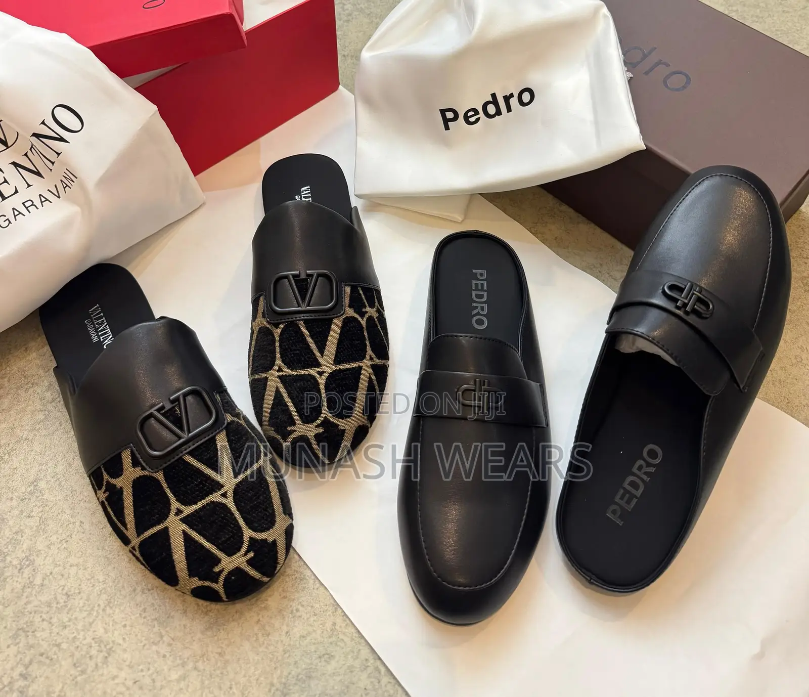 Classic Original Leather Half Shoes For Men 40-46 Available