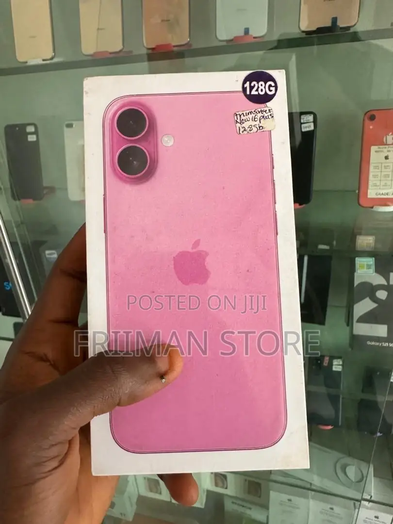 New Apple iPhone 16 Plus 128 GB Pink