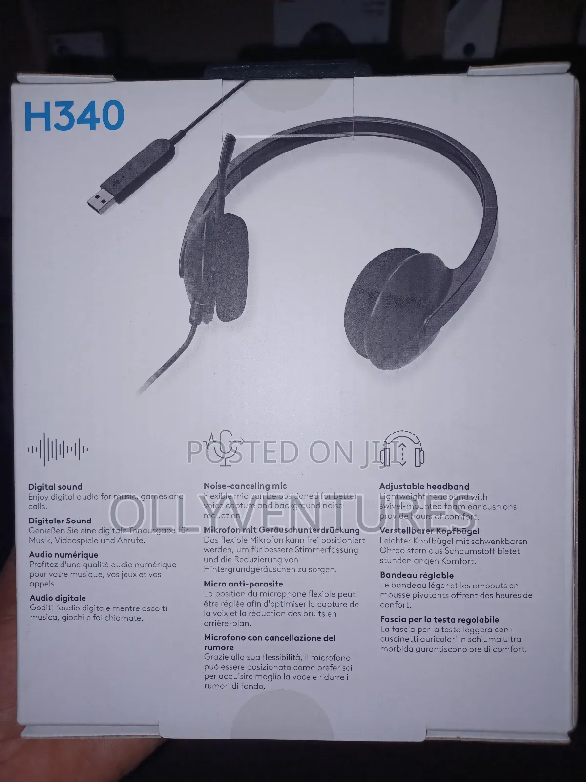 Logitech H340