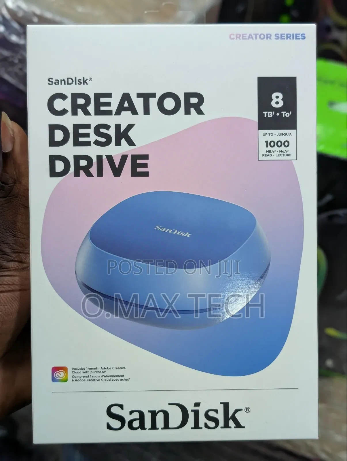 Sandisk 8tb Creator Phone Ssd 1000mb/S