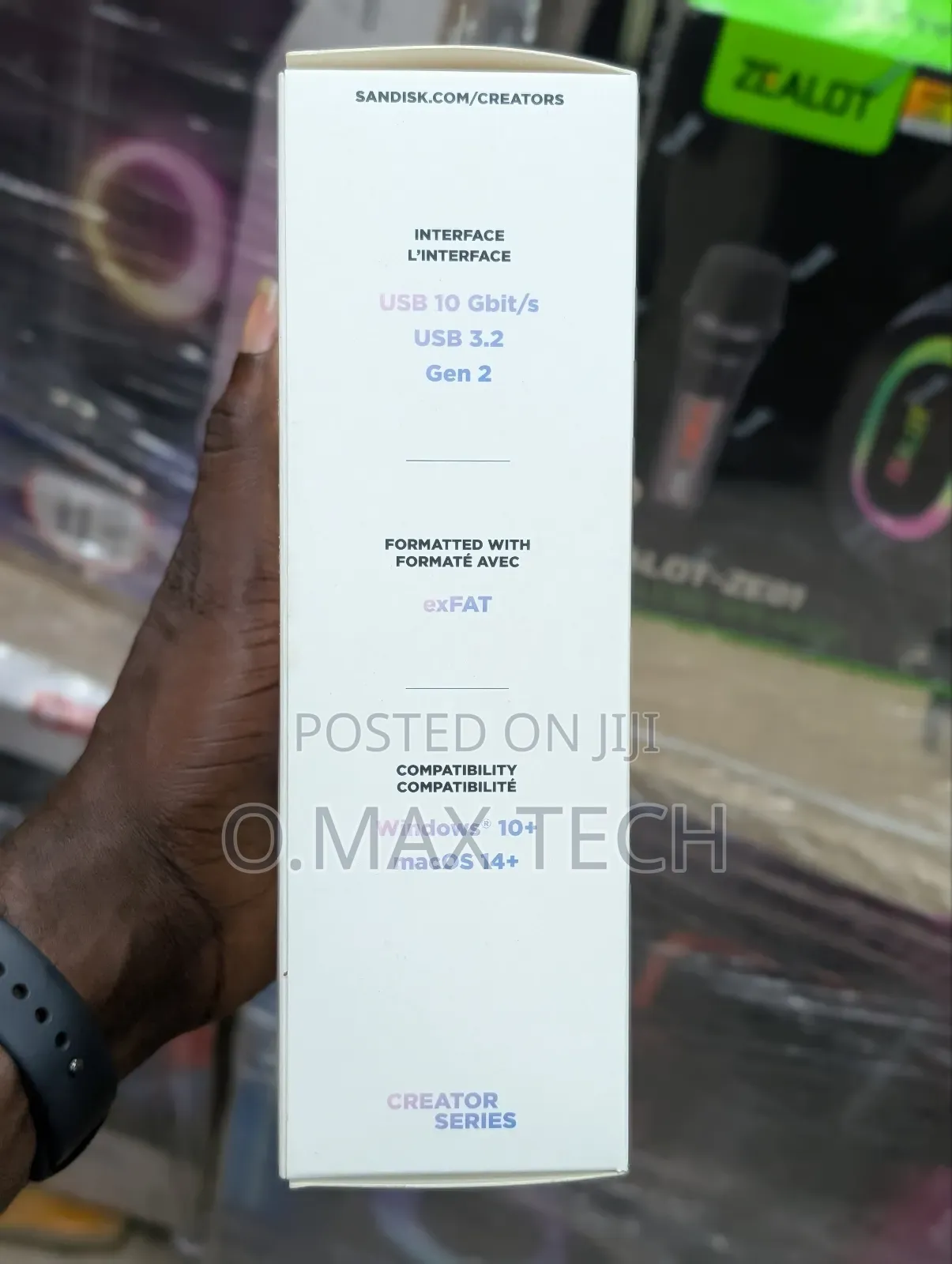 Sandisk 8tb Creator Phone Ssd 1000mb/S