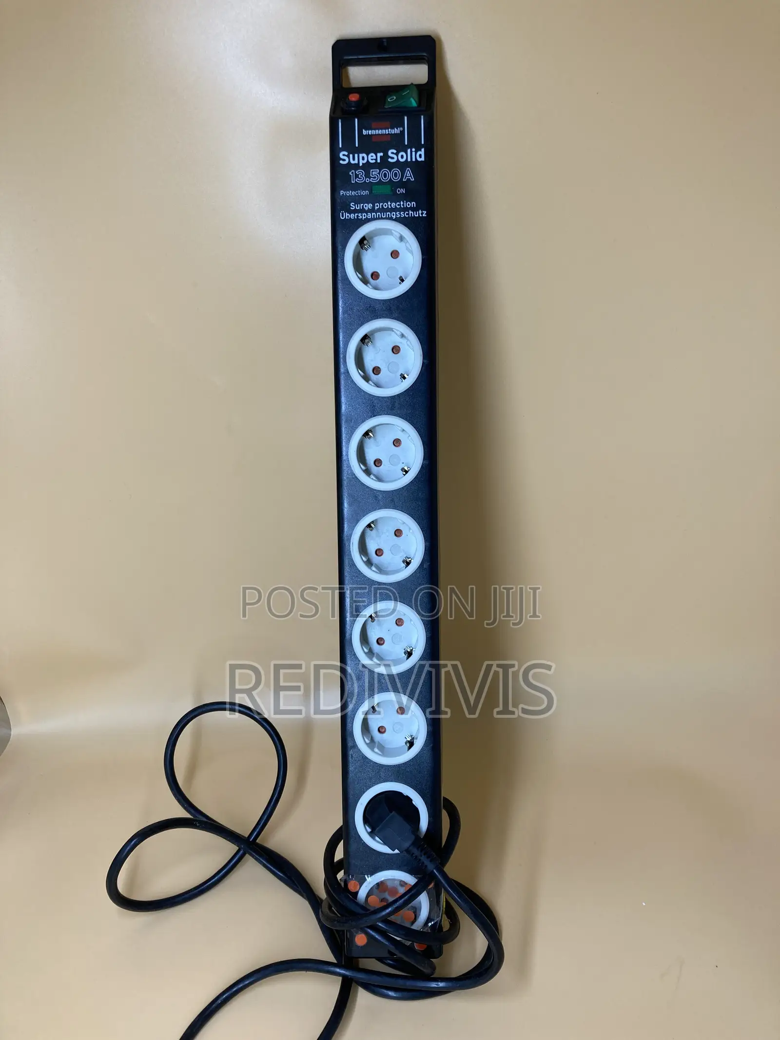Brennenstuhl Super-Solid 8-Outlet Power Strip
