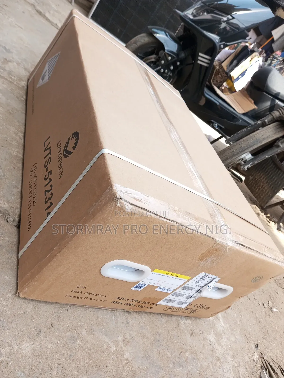 16kwh Lvtopsun Outdoor/Water Resistance Lithium Battery