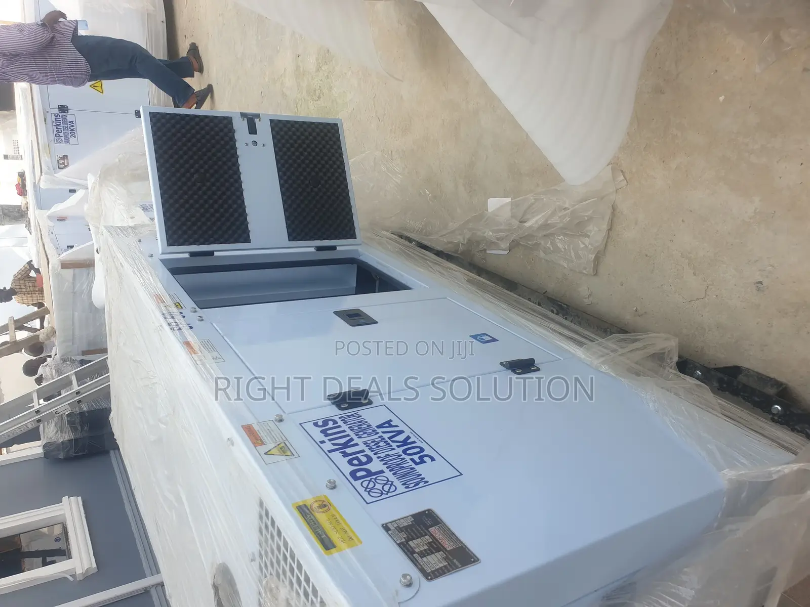 Perkins 50kva Silent Diesel Generator (Prime Power) – Ready to Ship