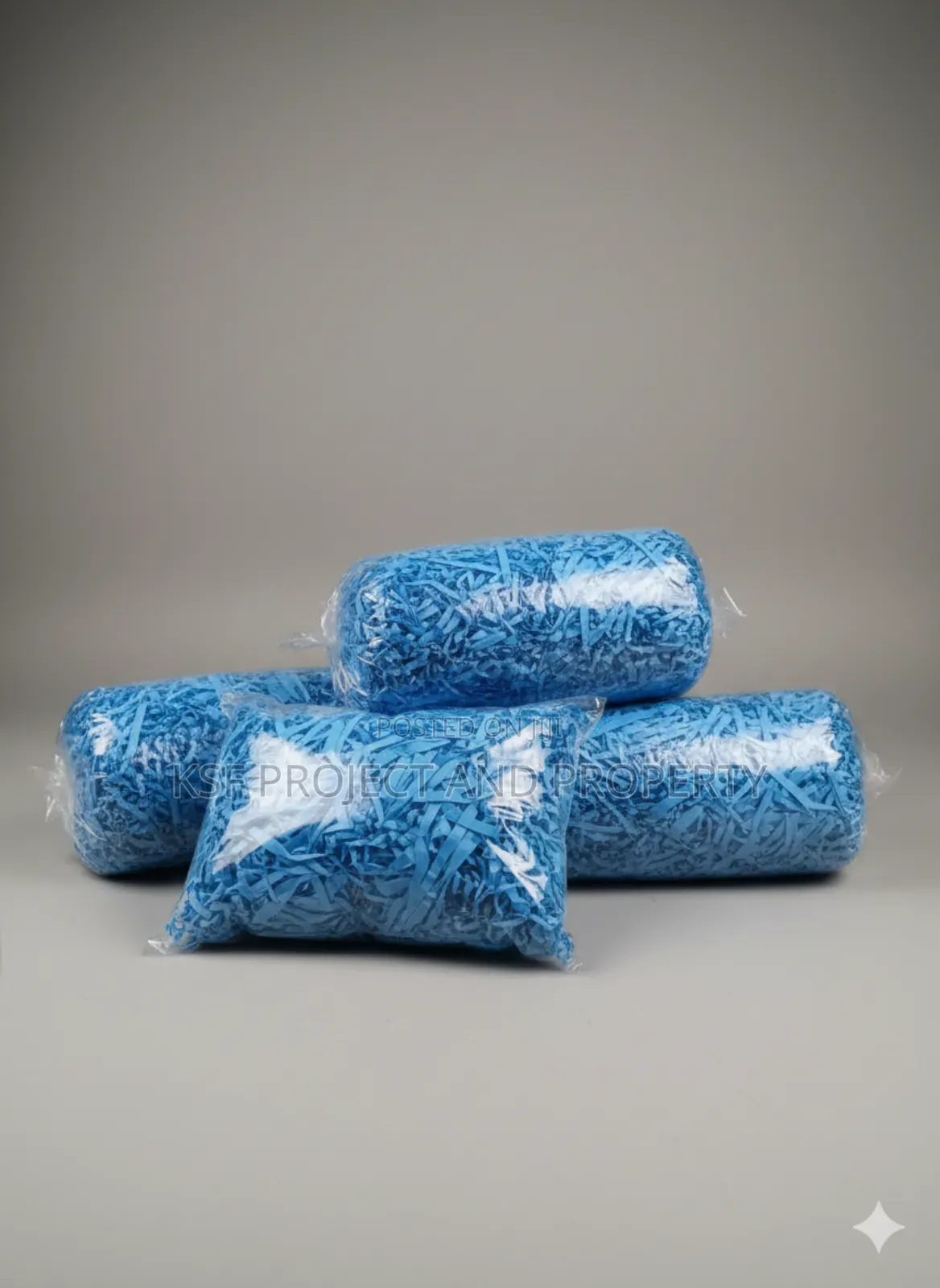 Blue Shreded Paper 100g