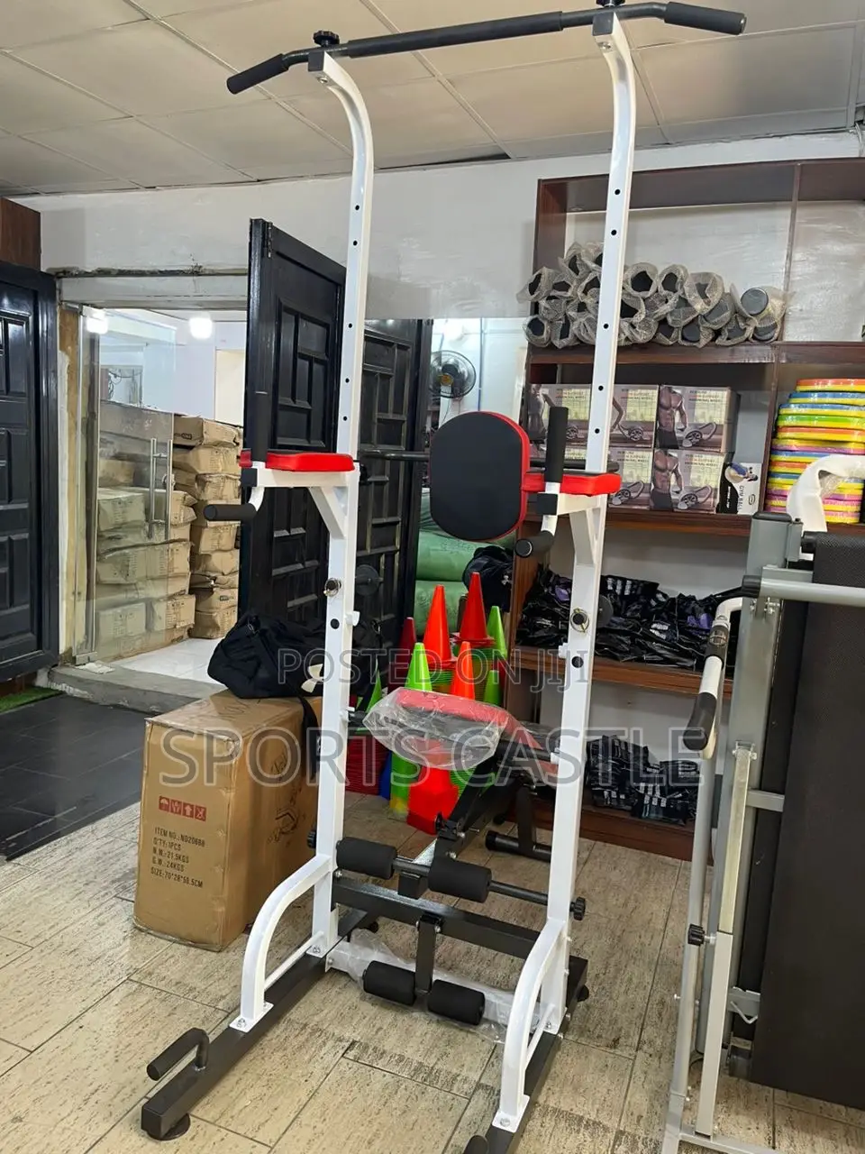 Power Tower With Pull And Bench Press