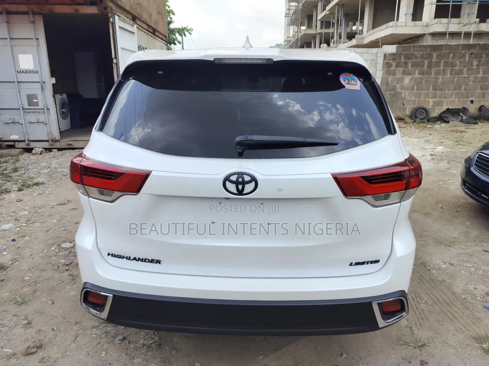 Toyota Highlander Limited 4x4 V6 (3.5L 6cyl 8A) 2018 White