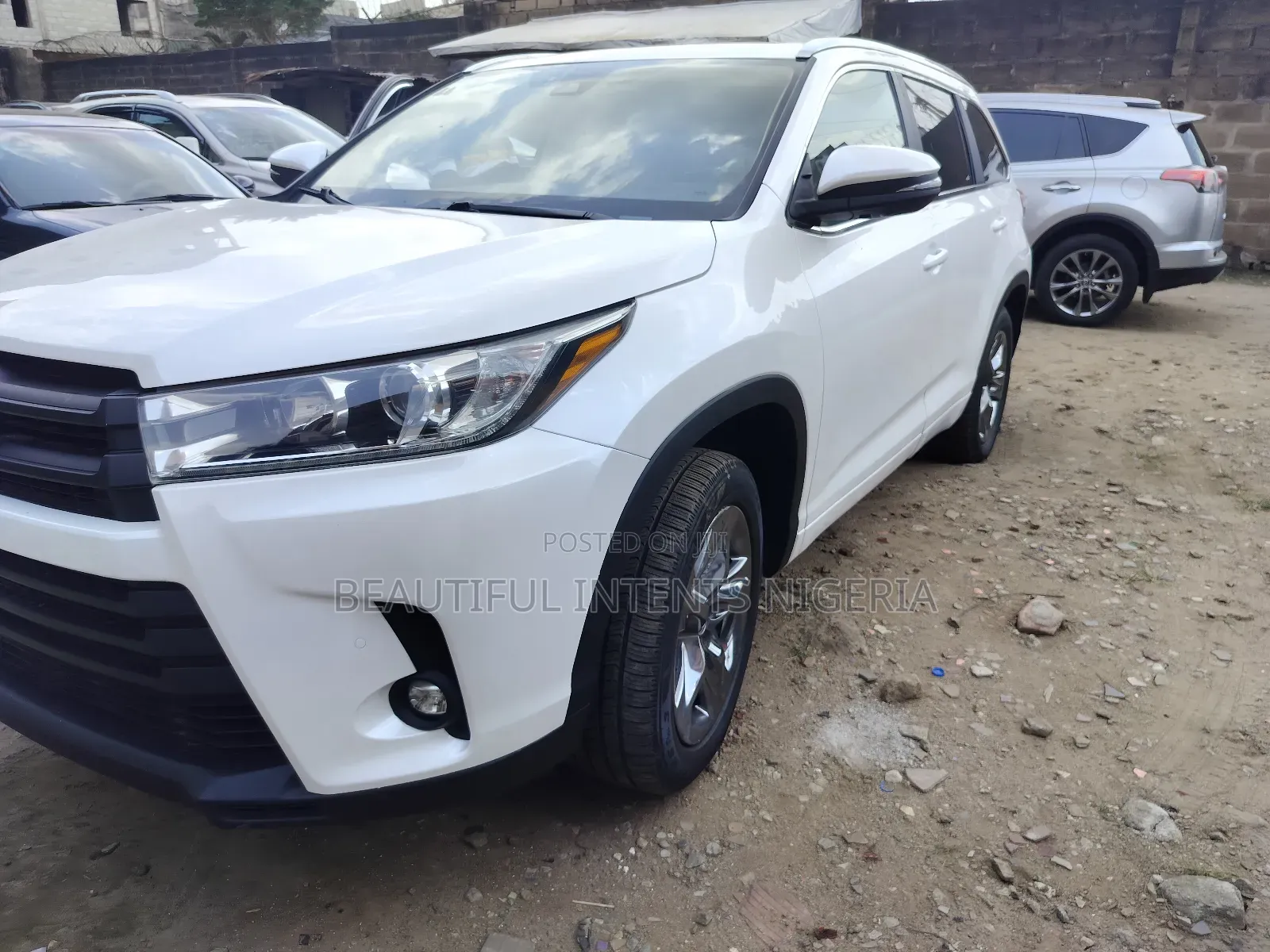 Toyota Highlander Limited 4x4 V6 (3.5L 6cyl 8A) 2018 White