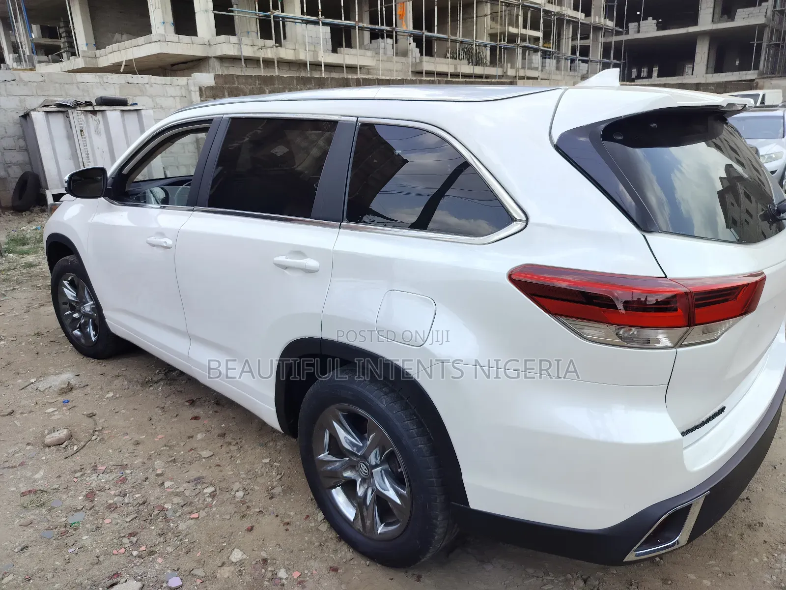 Toyota Highlander Limited 4x4 V6 (3.5L 6cyl 8A) 2018 White