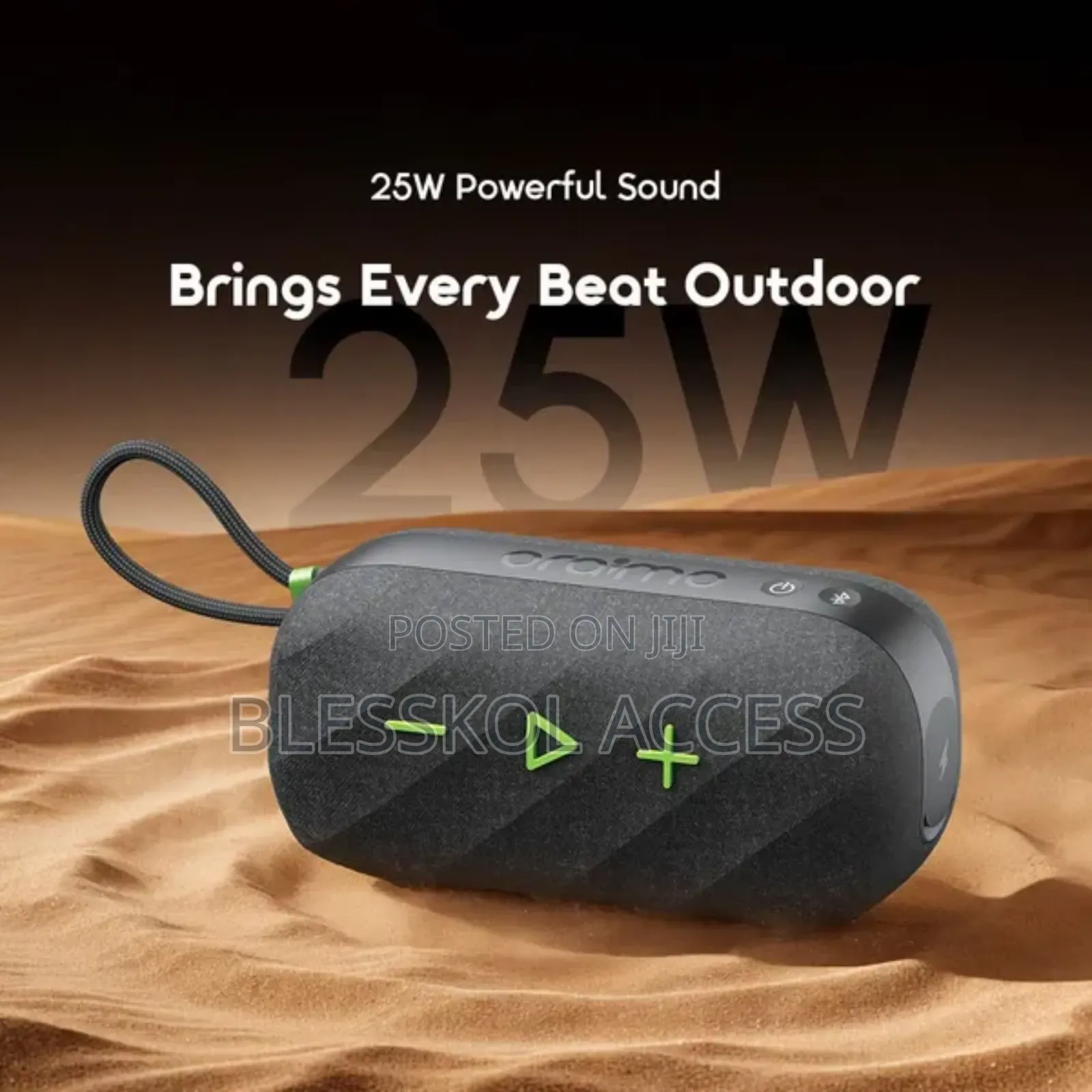 Oraimo Spacebox Active 25w Portable Speaker With Fm Radio Custom Eq