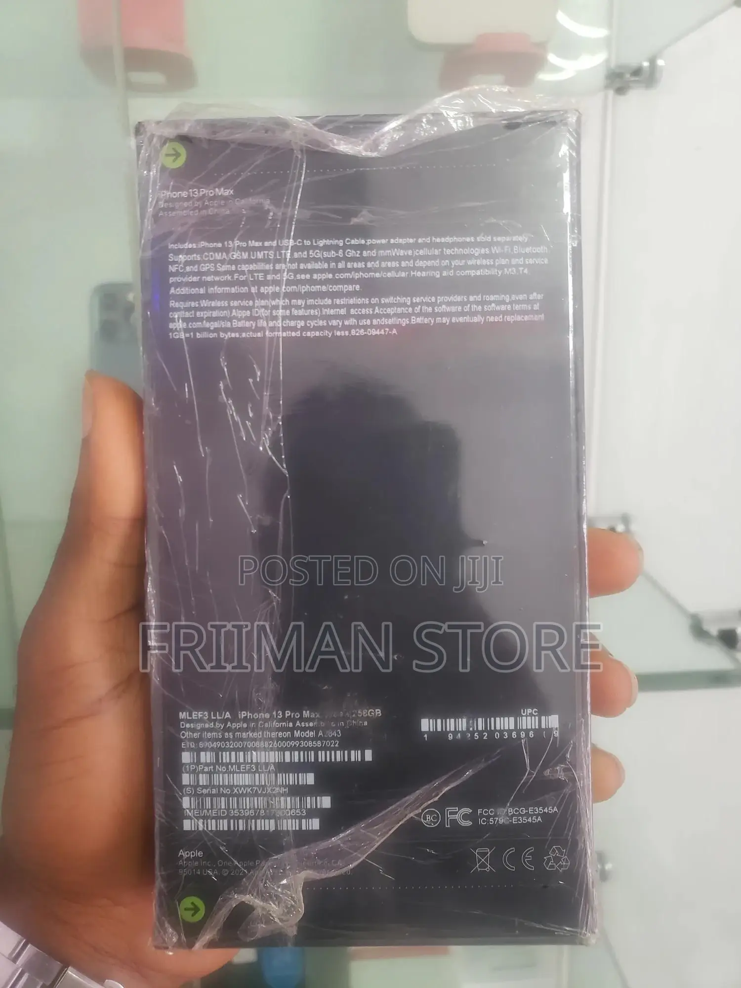 New Apple iPhone 13 Pro Max 128 GB Black