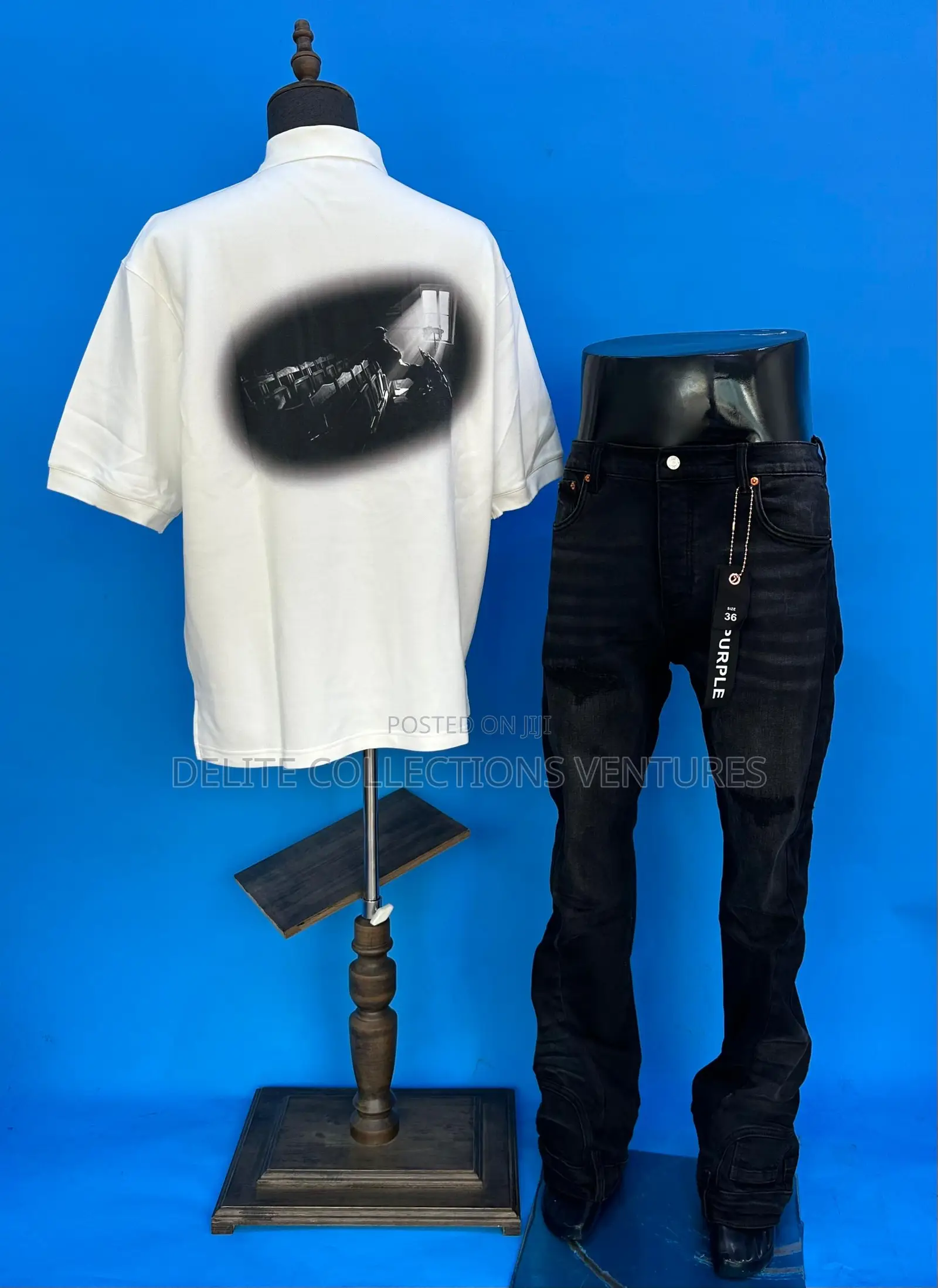 Best Quality Well Detailed Purple Jeans“Rare Find” Now Available
