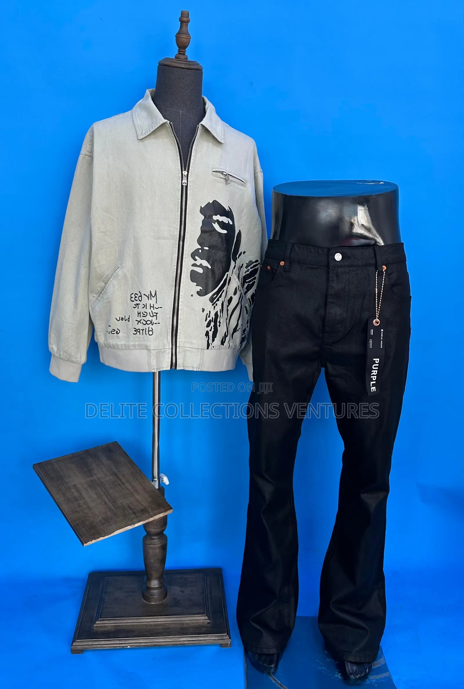 Best Quality Well Detailed Purple Jeans“Rare Find” Now Available
