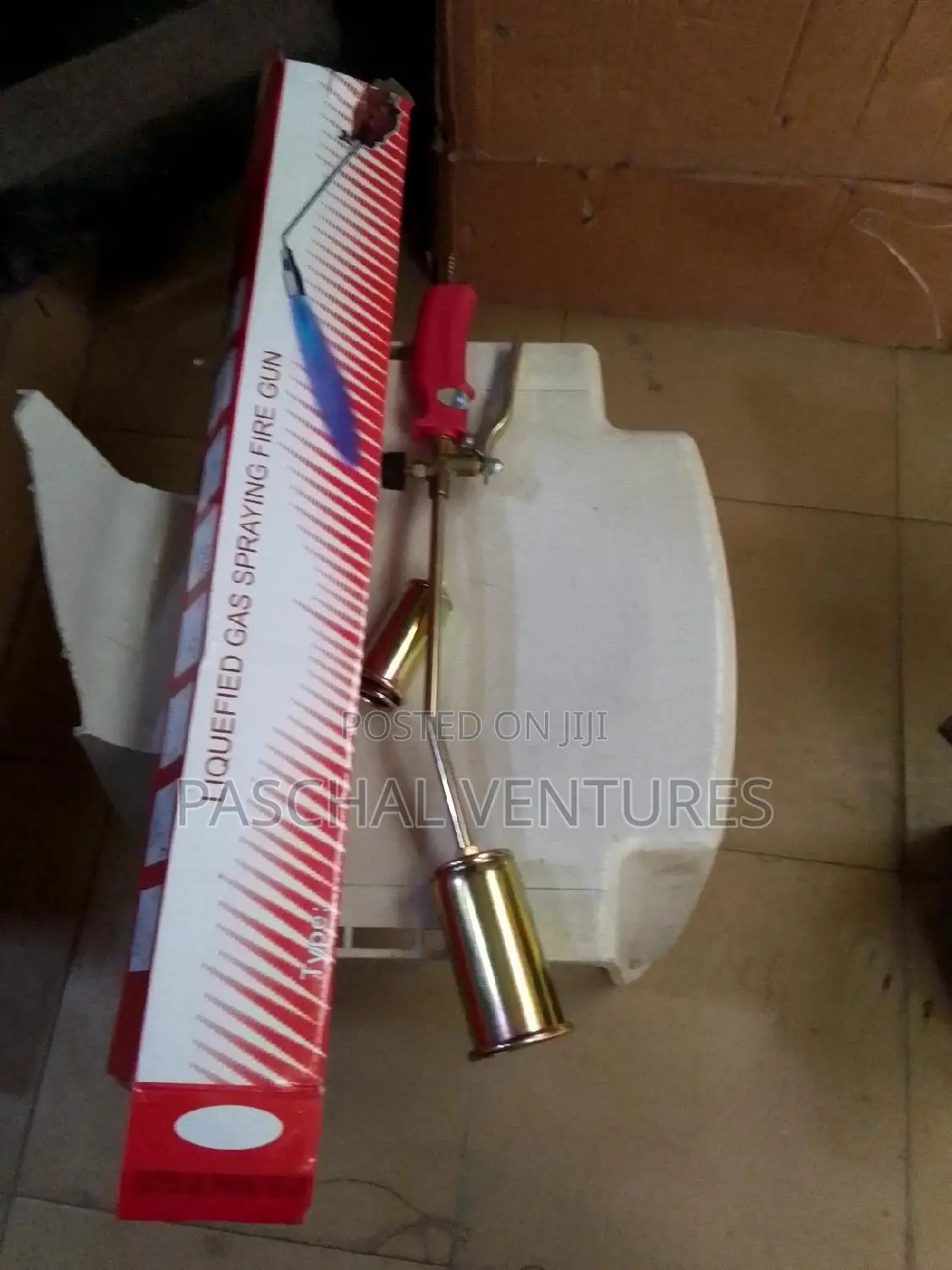 Liquefied Gas Spraying Fire Gun