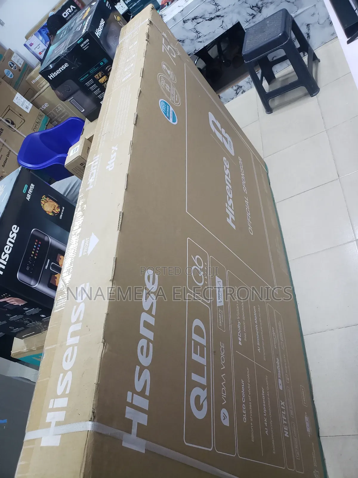 Hisense 75" Qled Smart TV