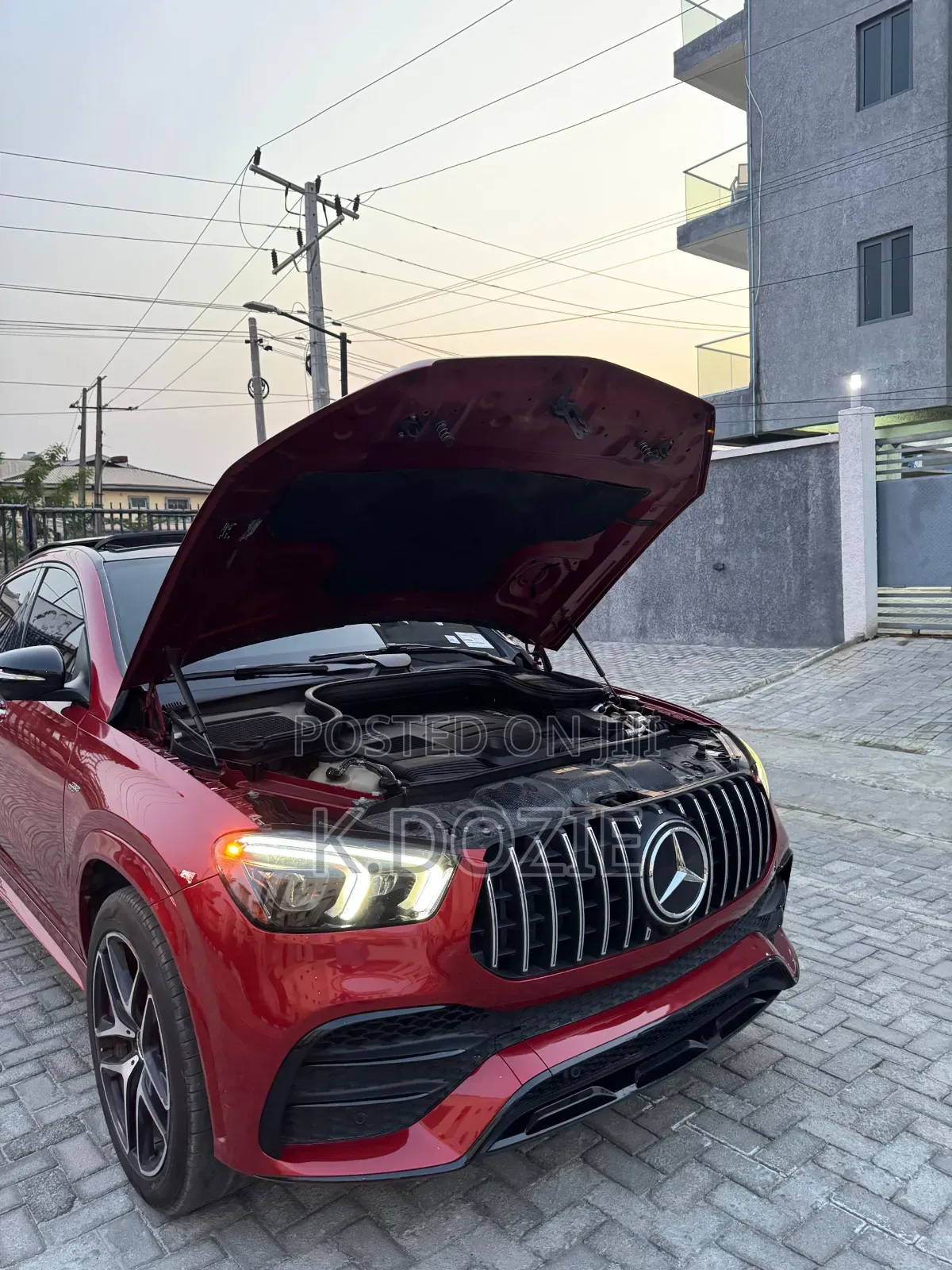 Mercedes-Benz GLE-Class AMG GLE 53 4MATIC 2021 Burgundy