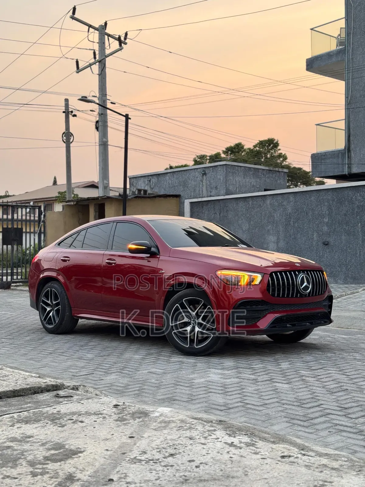 Mercedes-Benz GLE-Class AMG GLE 53 4MATIC 2021 Burgundy