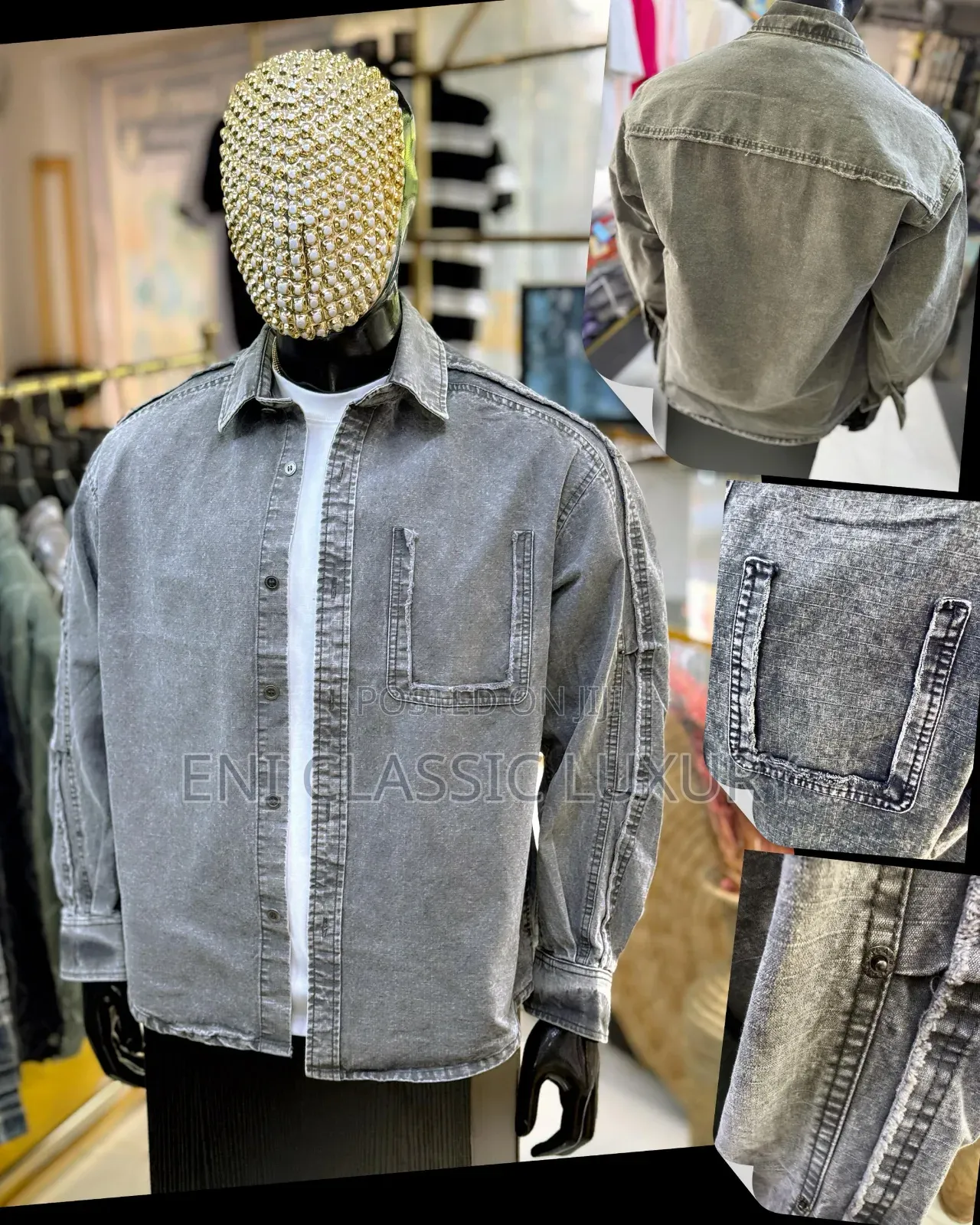 Premium Quality Luxury Cargo Jacket Well Banded