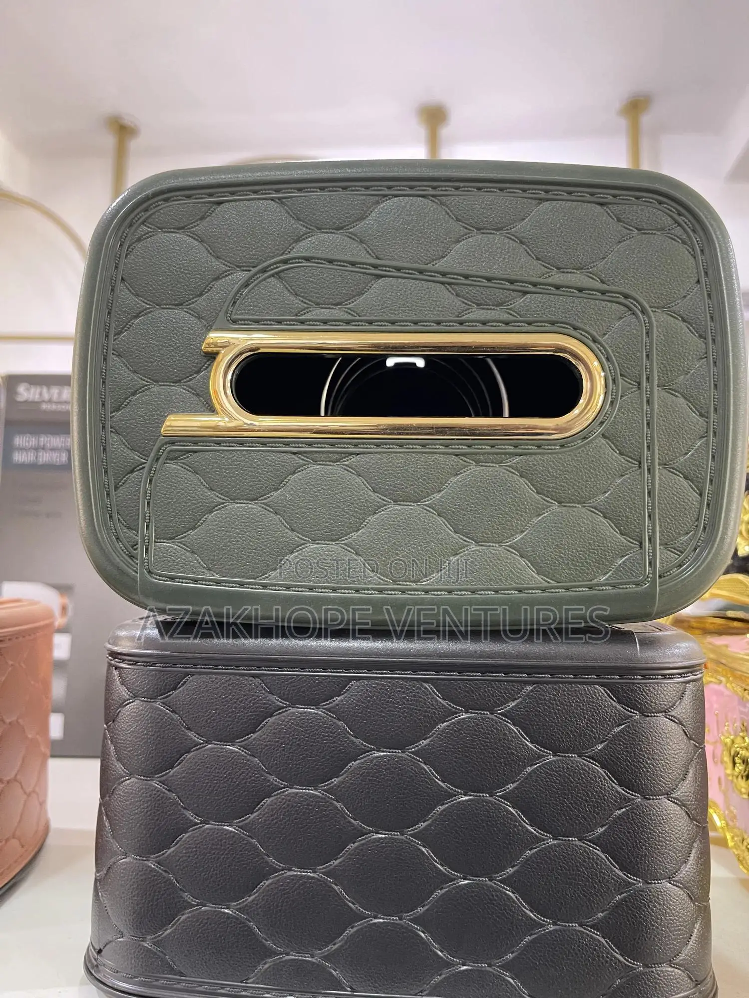 Tissue Box or Car Vent Hanging Storage Boxes