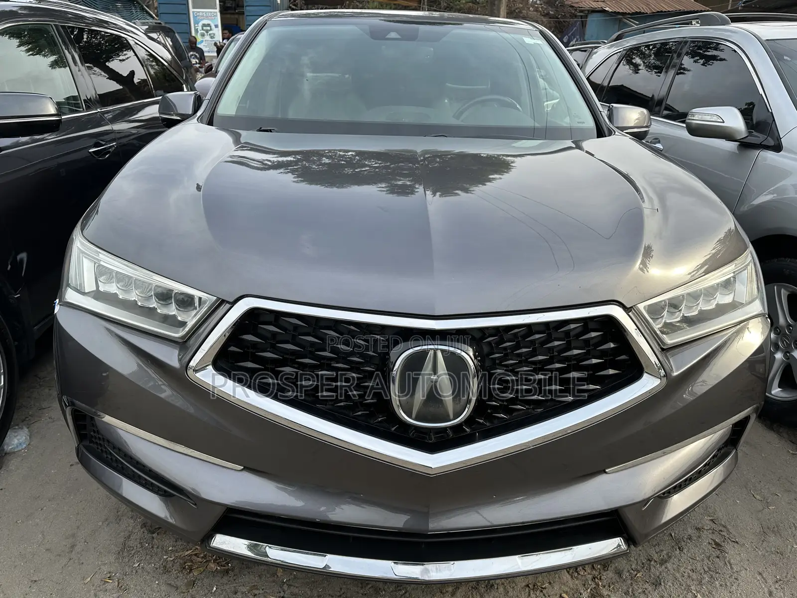 Acura MDX w/Advance & Ent. Pkgs FWD 2017 Gray