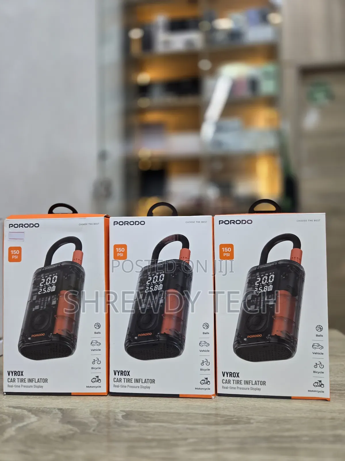 Porodo Car Tyre Inflator
