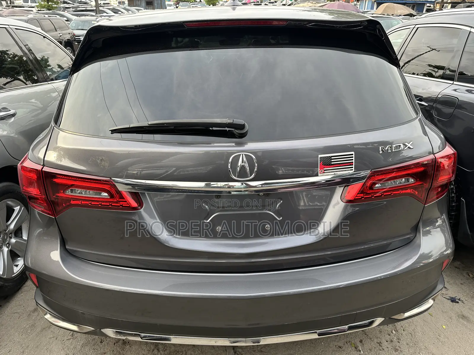 Acura MDX w/Advance & Ent. Pkgs FWD 2017 Gray