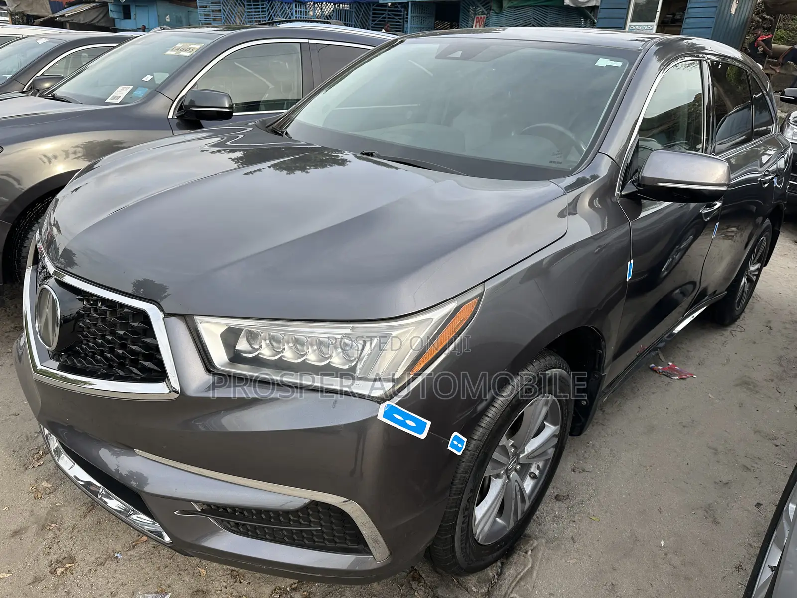 Acura MDX w/Advance & Ent. Pkgs FWD 2017 Gray