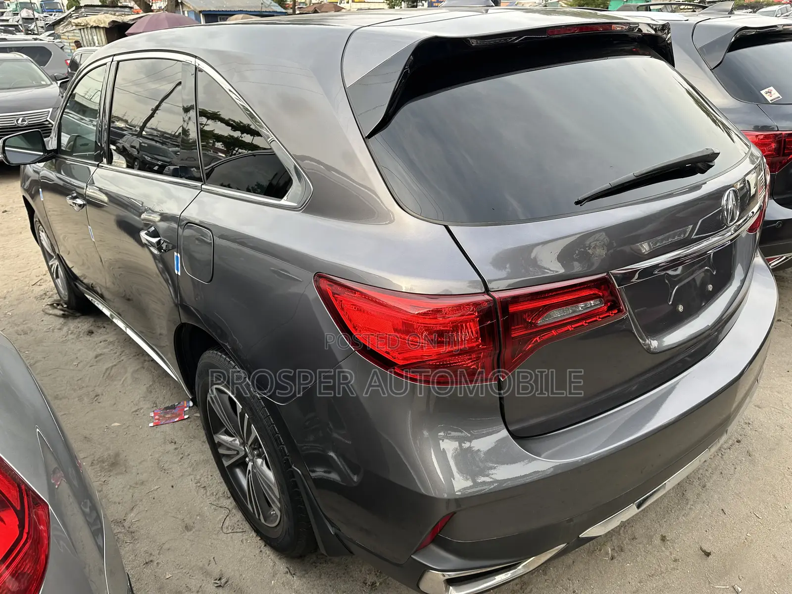 Acura MDX w/Advance & Ent. Pkgs FWD 2017 Gray