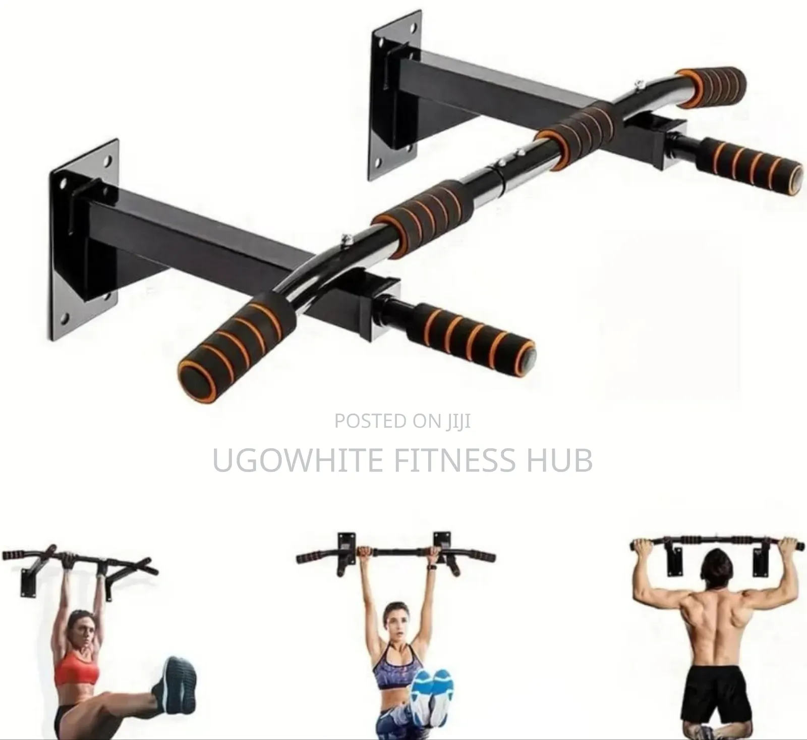 Wall-Mounted Pull-Up Bar