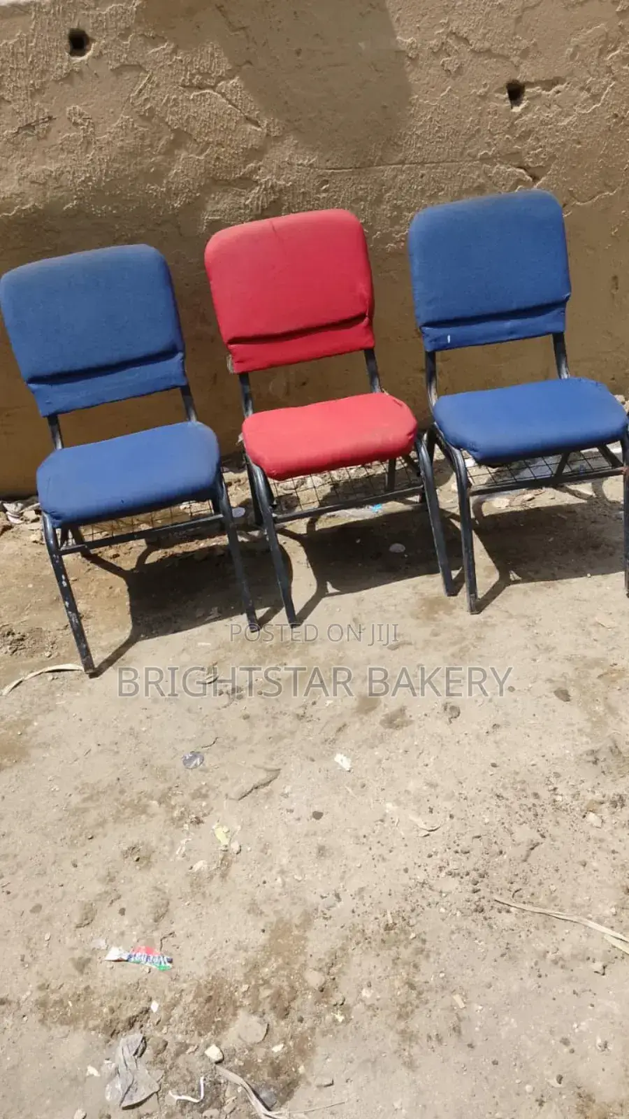 Seat Back Chair for Church, School and Office