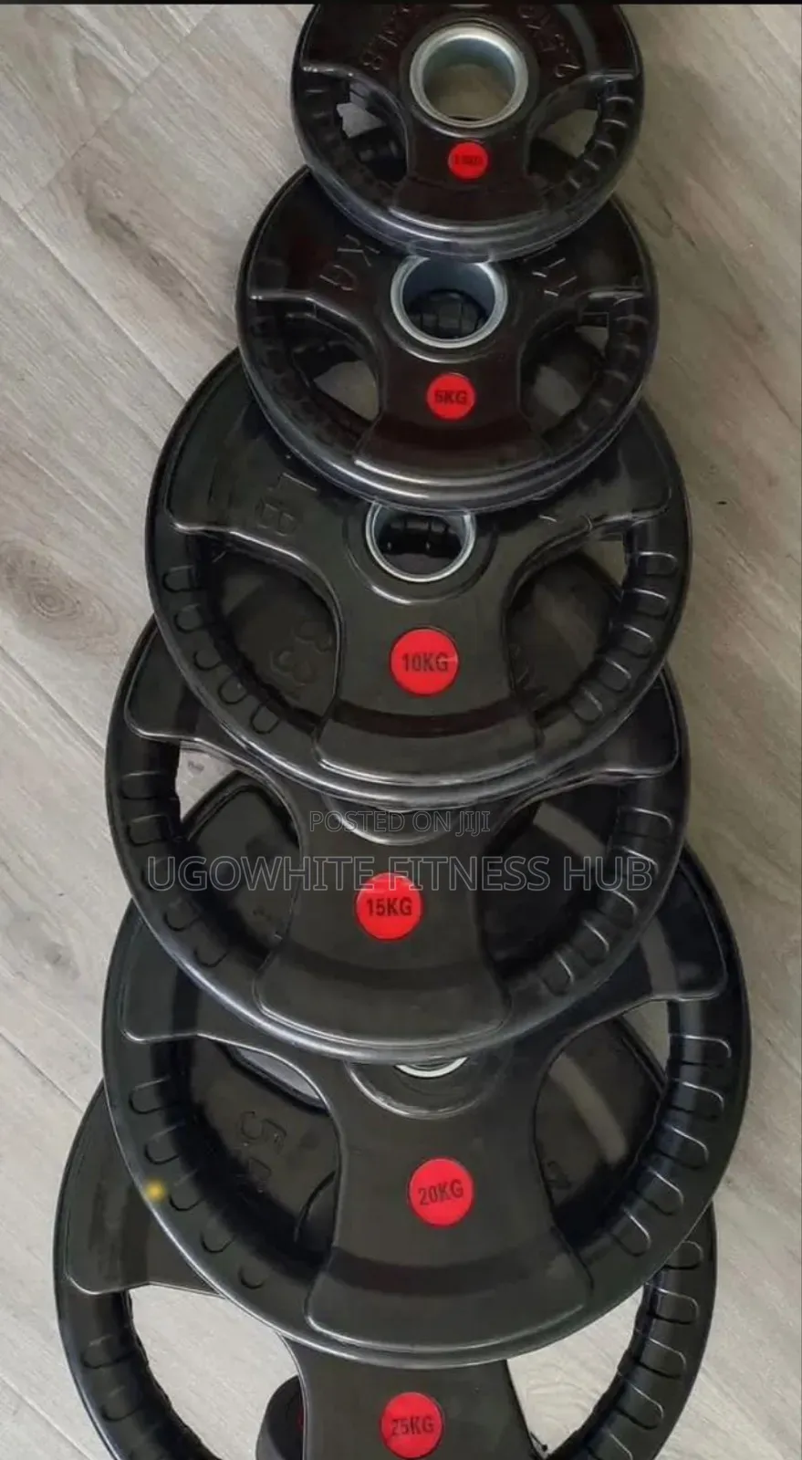 Rubber-Coated Olympic Weight
