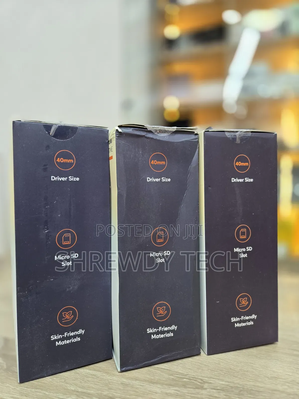Porodo Soundtec Vintage Wireless Enc Headphones