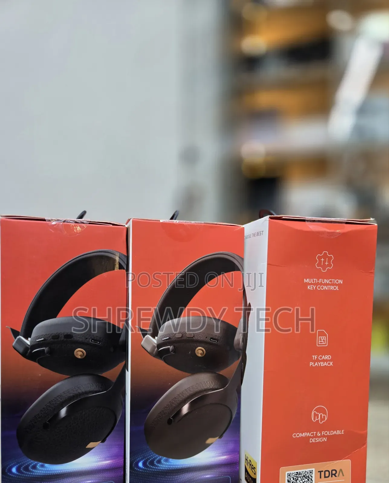 Soundtec by Porodo Onyx Sonic Wireless Headphones
