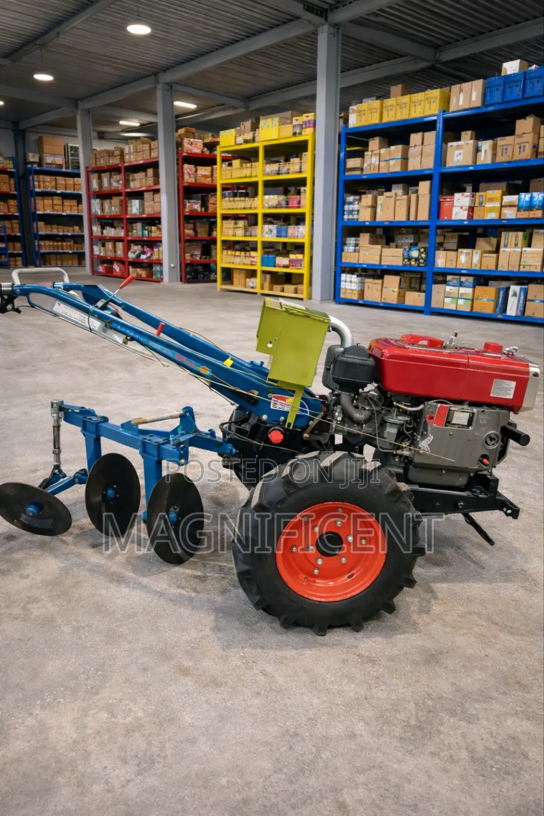 22hp Agricultural Power Tiller With 3-disc Ridger
