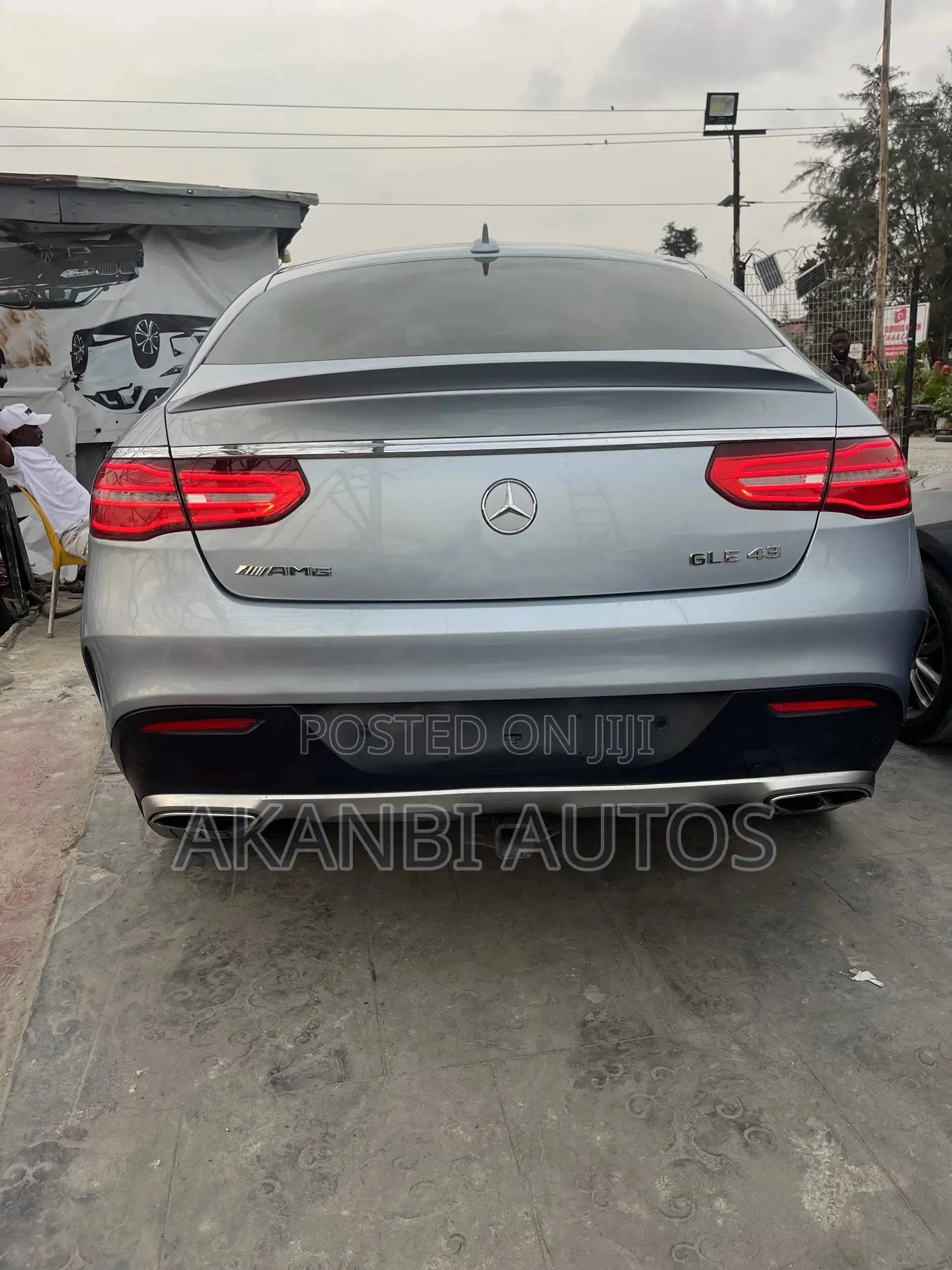 Mercedes-Benz GLE-Class AMG GLE 43 4MATIC 2018 Blue