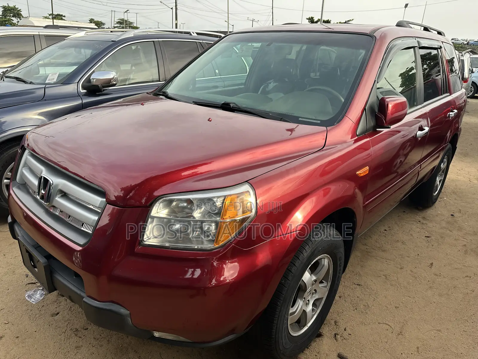 Honda Pilot EX 4x4 (3.5L 6cyl 5A) 2006 Red