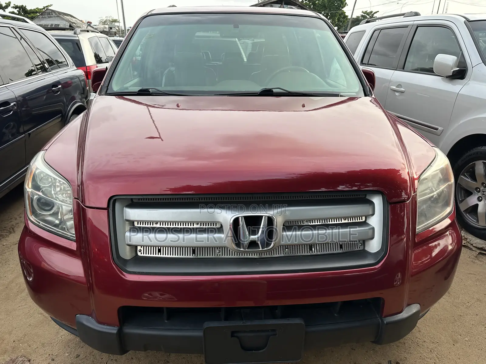 Honda Pilot EX 4x4 (3.5L 6cyl 5A) 2006 Red
