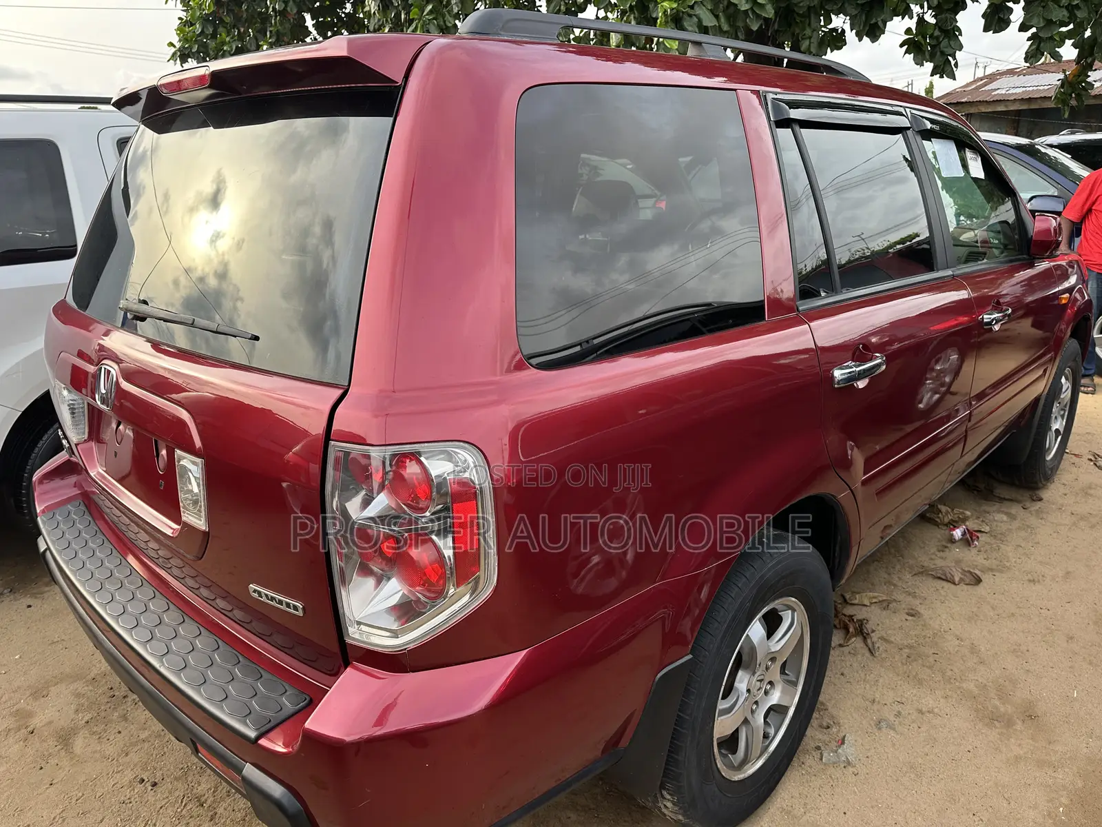 Honda Pilot EX 4x4 (3.5L 6cyl 5A) 2006 Red