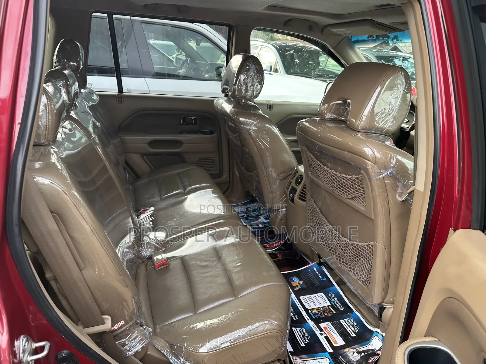 Honda Pilot EX 4x4 (3.5L 6cyl 5A) 2006 Red