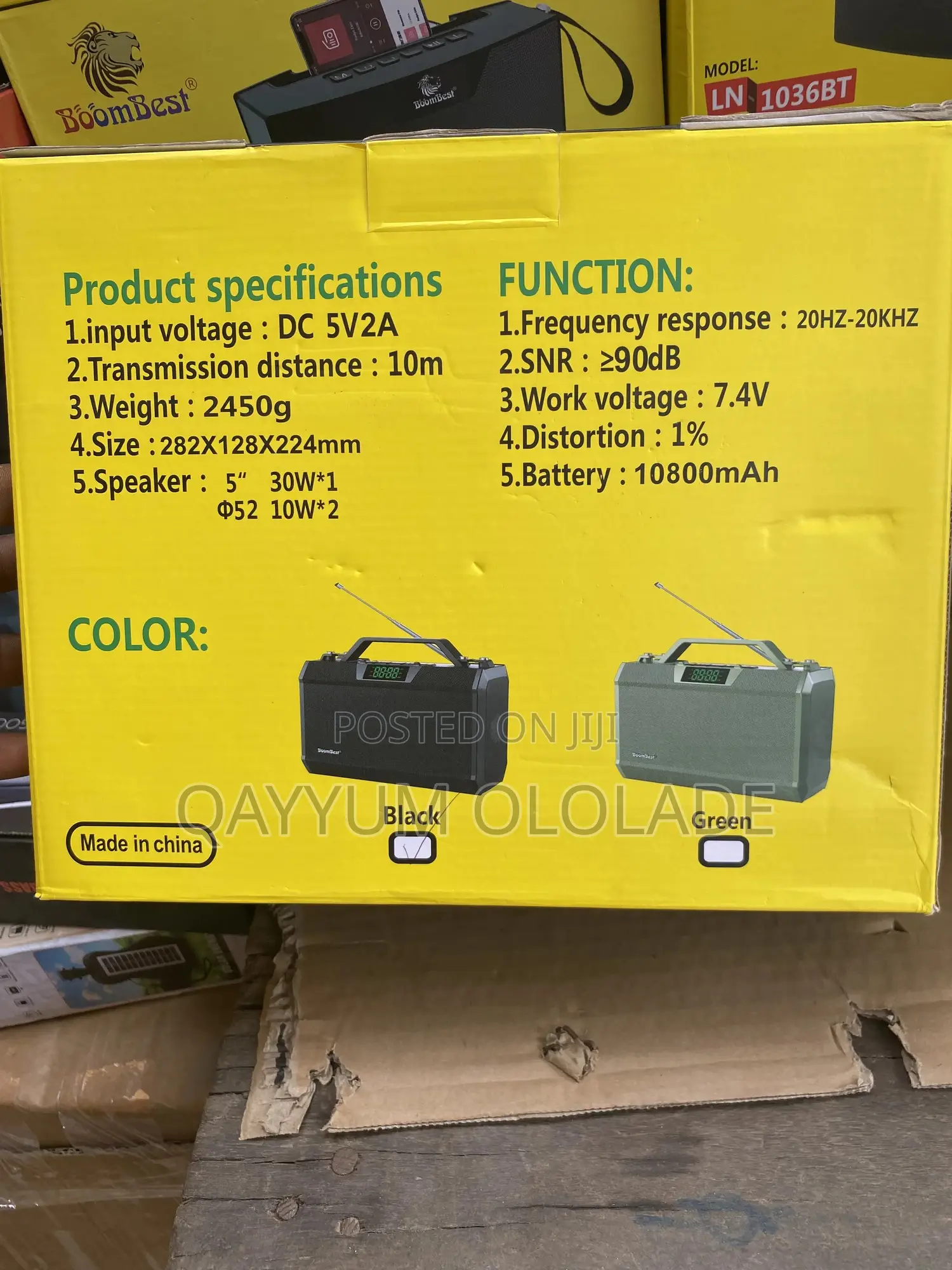 Powerful Bluetooth Speaker – Super Bass | Brand New